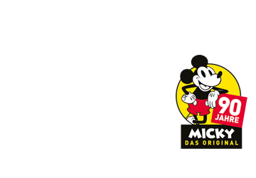 Micky Maus Logo 90 Jahre