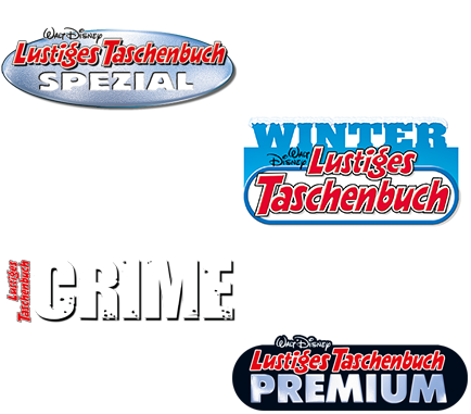 LTB Spezial 122, LTB Winter 7, LTB Crime 25, LTB Premium 45.