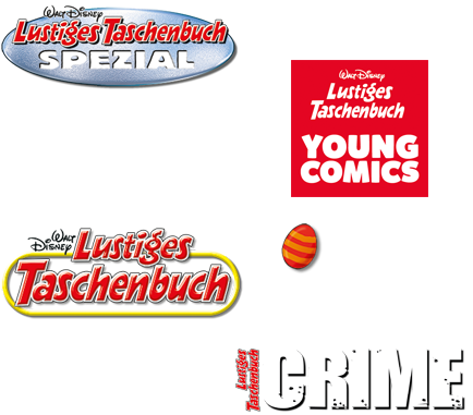 LTB Spezial 123, LTB Young Comics 17, LTB Ostern 17, LTB Crime 26.