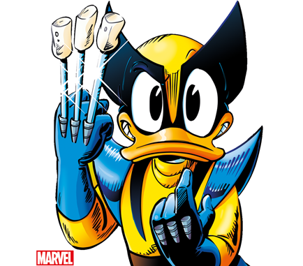 LTB 598 - What if...? Donald Duck became Wolverine