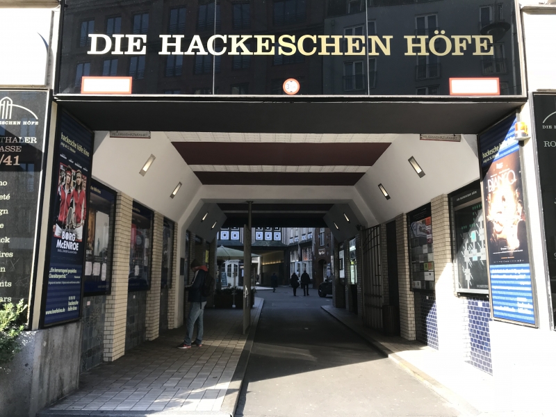 Die Hackeschen Höfe in Berlin